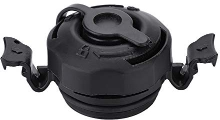 Tapas de válvula de aire inflables, tapa de sello seguro de válvula de aire 3 en 1 para colchón inflable de cama de aire Intex negro
