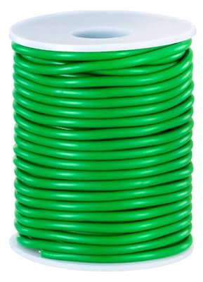 Vyanveo 3,5mm x 20m Attache Plante Fil de Jardin Ficelle Jardin Liens de Jardinage Vert Souple, pour Fil Floral Sécuriser t Protéger Les Fleurs, Les légumes, Les Arbres et Le Jardinage Plante