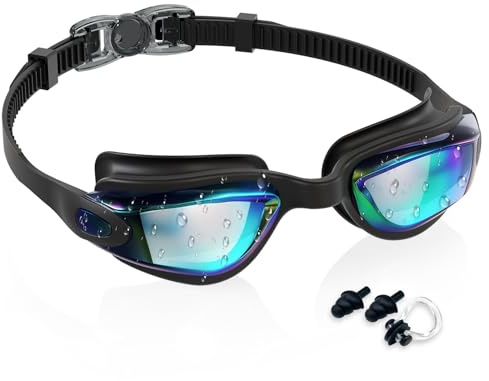Gafas Natación para Niños,Gafas Piscina Niños,Gafas Natacion Polarizadas Antivaho Protección UV400,Gafas para Nadar antivaho para niños,Antivaho Sin Fugas Visión Clara Gafas de Piscina para 3-15 Años