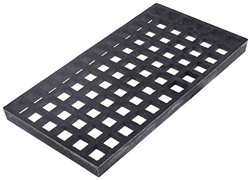 IMPERIAL USA Grille en pierre de lave pour barbecue de série EBA Char-Rock pour brûleur à gaz Longueur 385 mm Largeur 205 mm Hauteur 25 mm