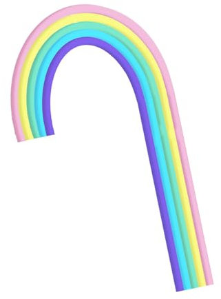 TEMOOUES Décoration Gâteau pour Célébration d'anniversaire Mariage Facile À Installer Accessoire Gâteau Mariage À Gâteaux Arc-en-Ciel