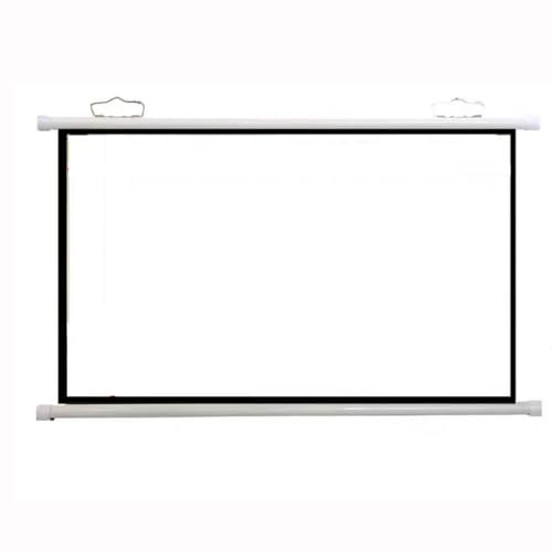 30 40 50 60 70 Projector Screen Home Theater Projector Movie Screen Manual Pull Down Projection Screen, Public Display Screen(4:3,30inch)