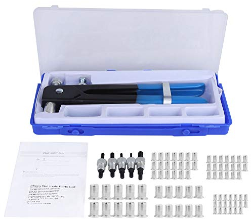 Rivet GunTool - Set di 86 pinze per rivetti ciechi M3-M8