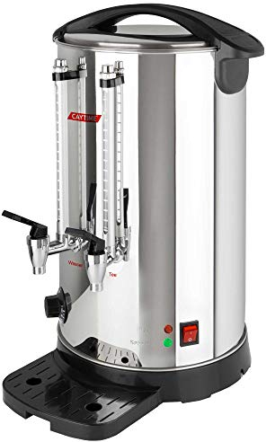 Caytime Teemaschine A8 - Teeautomat, isoliert mit Doppelwand - Samowar, Semaver 8 Liter