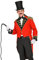 W WIDMANN MILANO Party Fashion - Disfraz de maestro de ceremonias, frac, uniforme de guardia, domador