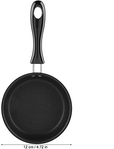 Niiyen Mini poêle à Frire Portable, poêle antiadhésive, ménage d'œufs pochés, revêtement en Fer Pur Dupont, poêles en téflon, Petite cuisinière de Cuisine