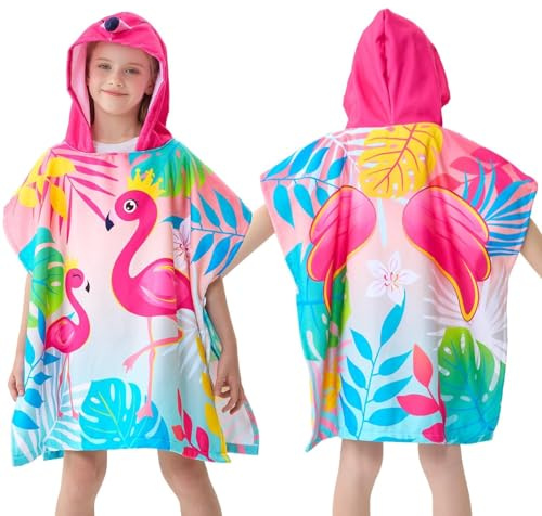 WERNNSAI Toalla de baño de flamenco