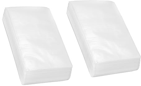 Lobamop Lot de 400 de pêche en PVA 10 x 14 cm - solubles dans l'eau pour la pêche à la carpe - de pêche - - Accessoires de pêche, Blanc., fgh