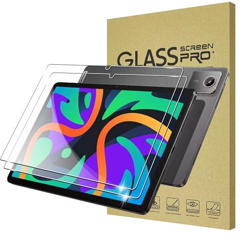 FDHYFGDY 2 Stück Schutzfolie für Lenovo Idea Tab Pro/Lenovo Yoga Tab Plus 12,7 2025/ Lenovo Tab P12 2023 Panzerglas, Kratzfest, blasenfrei, Härtegrad 9H Displayschutzfolie