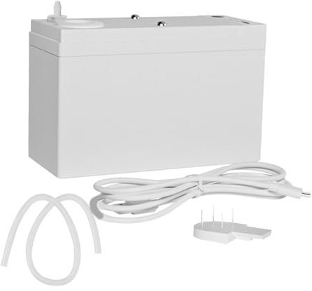 Bomba de condensado para aire acondicionado y máquina de hielo, bomba de drenaje automática silenciosa con tubo de 300 cm, capacidad de 22 l/h, elevación de 12 m, material de polipropileno resistente