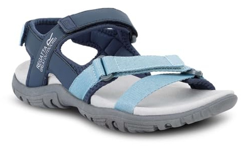 Regatta Sandales Santa Clara II pour Femme, Bleu, 8 UK