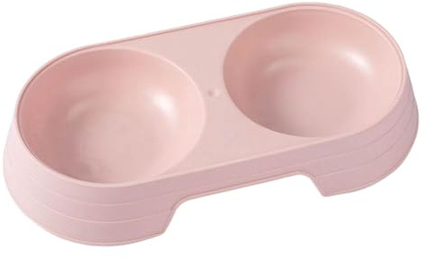 Gamelles surélevées pour chien, macaron, double gamelles pour chien | Ensemble de nourriture pour chiots et bols d'eau pour nourrir les chiens de petite et moyenne taille, les chats, les chiots