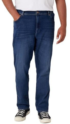 Wrangler Herren Jeans Texas Slim Fit Jeanshose, Gelb,42W / 32L