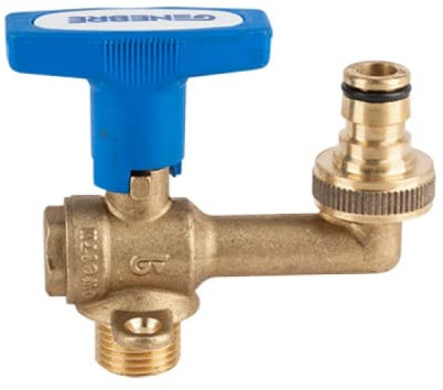 Llave o válvula de esfera para boca de riego vertical (1 x 1)