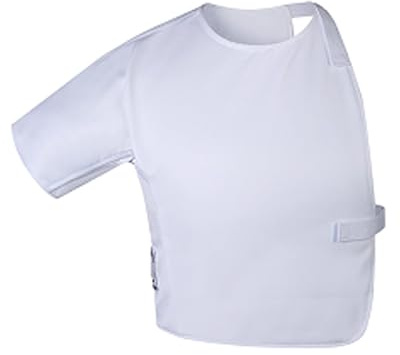 450N Fäktning Plastron Armskyddsväst, Unisex Fäktningsuniform, för Folievärja Sabel, Högerhänt(32)
