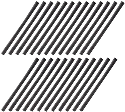 JOINPAYA 25 Bâtonnets de Fusain de Saule 7- pour Dessin et Croquis Lot de 25 Barres de Dessin au Fusain pour Peinture Artistique Matériel de Croquis Professionnel