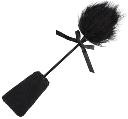 Pluma Duo Spank & Feathered Tickler – Dual-Action Personal Teasing Accessory with Soft Feather Detail