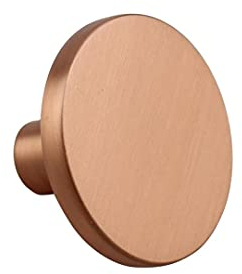 VIEFE Cuisine Armoire Porte Poignées Placard Tiroir Chambre Meubles Boutons Tirer Knobs Cuivre Brossé. Série VC5: 41 mm
