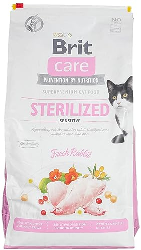 Brit Care, Nassfutter für Katzen, Sterilized Sensitive, 7 kg, GF