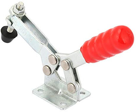 Pince à bascule horizontale, pince horizontale verticale, pince à bascule en acier au carbone pour soudure industrielle, serrage rapide (201-C)