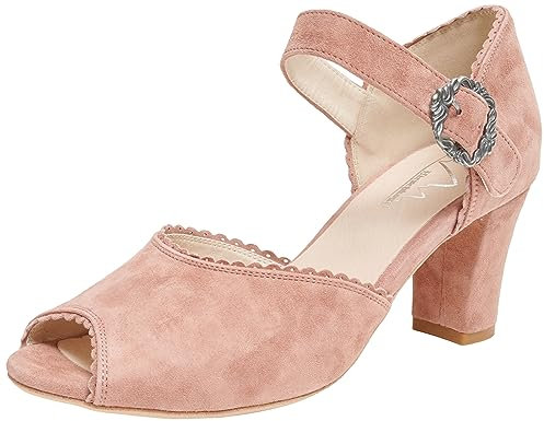Hirschkogel Damen Pumps, Altrosa, 39 EU