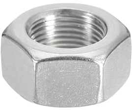 METALLIXITY Tuercas Hexagonales (M20X1.5Mm) 1 Unidad Herrajes de Tuerca Hexagonal de Acero Inoxidable 304 de Rosca Fina - para Reparaciones Caseras de Bricolaje Maquinaria Plateado