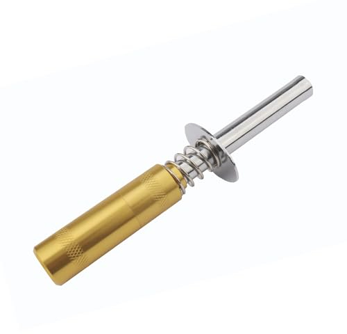 Pxyelec Golden Aluminum Alloy Glow Plug Igniter Nitro Engine Starter Tools Support AA Batteries for RC 1:10 Nitro 4WD Car