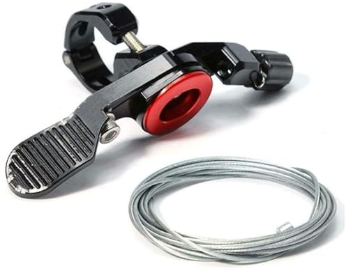 Jadeshay Dropper Sattelstützenhebel, Fahrradtropfer Sattelstützenverdrahtung Fernbedienung Fahrradsitzrohr Höhe Kabelverstellbarer Hebel