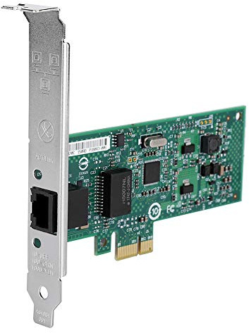 Tarjeta de Red PCI-E Gigabit, Adaptador de Tarjeta de Red de Escritorio Nic de 10/100/1000 Mbps con Indicador LED para Interfaz Intel 82574L, RJ45