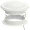 plikc Oblò sfiatatoio per Camper, Caravan e roulotte (Ghiera Alta 60mm e Ventola 12V)