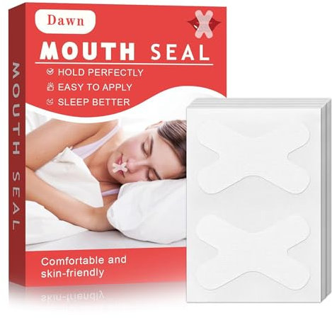 120 Pieces Mouth Tape, Mouth Tape for Sleeping, Mouth Plaster Against Snoring, Helps Develop the Habit of Breathing Through the Nose and Relieves Snoring at Night