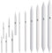 Niwieoi 12 PCS Blending Pencil,White Pencils For Drawing,Colourless Blender Marker,Putty Tubber For Artists,Charcoal Art,Blenders Art,Used To Sketch On Paper,Sketch Pen