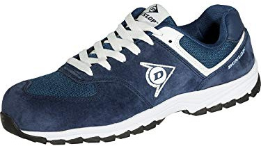 Dunlop DL0201026-38 Zapato, Piel de Ante y Mesh, Marino, 38