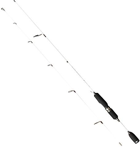 FISHN® Zero Five Black Edition Carbon GT Ultralight Angelrute 180cm Wurfgewicht 1-5g Spinnrute Ultraleicht Solide Spitze Vollparabolisch Extrem Flexibel (White)
