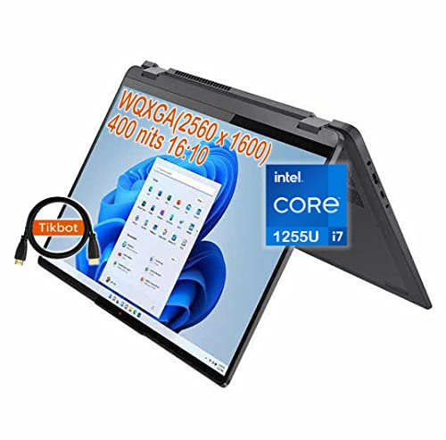 Lenovo Flex 5 16 2-in-1 WQXGA (2560 x 1600) 16:10 Touchscreen Laptop, 10-Core i7-1255U, 400nits, 100% sRGB, Backlit KB, Wi-Fi 6, win11, Thunderbolt 4, w/HDMI (16GB RAM | 1TB PCIe SSD)