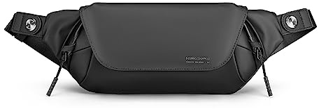 Kingsons EDC Tech - Bolsa Bandolera para Hombre, Impermeable, compacta, para el Pecho y el Hombro, Ks3248, M