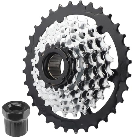 MEGHNA Roue libre pour vélo électrique 7/8 vitesses 11-28 dents/11-32 dents à visser roue libre multiple (7S-11-32T)
