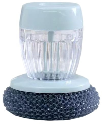 Soap Dispensing Palm Brush | Kitchen Scrubber Brush | Soap Dispensing Palm Brush | Palm Scrub Soap Dispensing | Pot Dish Brushes Soap Dispensing Use Simply Multi Functions For Kitchen Dishes Pot Pan