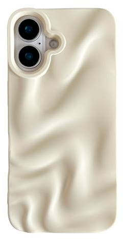 Caseative for iPhone 16 Case, White