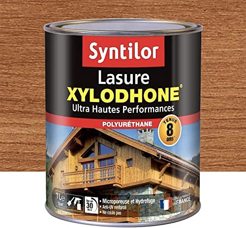 Syntilor - Lasure Xylodhone® Ultra Hautes Performances 8 Ans Chêne Doré Satiné 1L