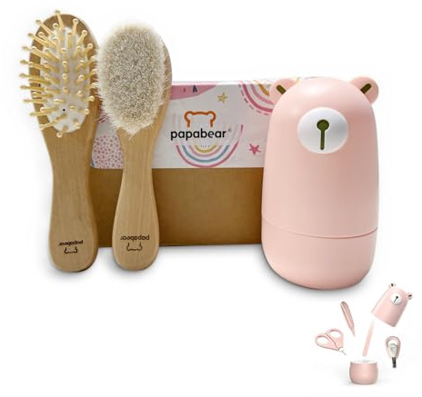 Baby-Nagelknipser-Set mit niedlichem Etui, Fingernagel- und Zehennagelfeilenset für die Maniküre und Pediküre von Neugeborenen, Geschenk für die neue Mutter