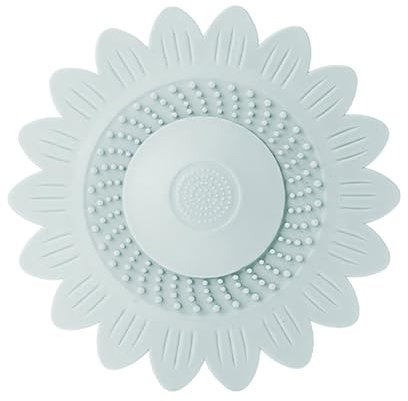 Bouchon d'évier en silicone en forme de fleur pour douche, baignoire, évier, cuisine, salle de bain