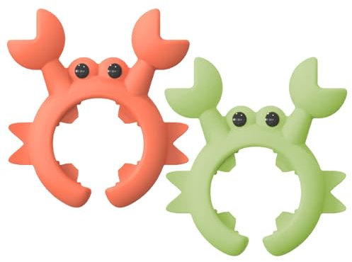 2 Pieces Repose Ustensiles De Cuisine Crabe, Repose-cuillère En Silicone, Support De Spatule, Porte-cuillère En Crabe, Porte-spatule En Crabe, Antidérapant Porte Cuillere Cuisine En Silicone