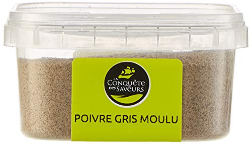 La Conquête des Saveurs Poivre Gris Moulu 65 g