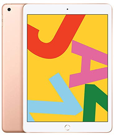 2019 Apple iPad (10.2-inch, Wi-Fi, 128GB) - Gold (Renewed)