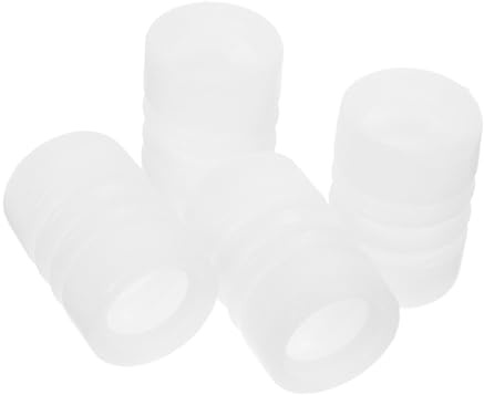 CONGARTENO 4pcs Ice Maker Sealing Tube Elastic Seal Rings for Ice Machine Replacement Part Silicone Seal Rings for Leak Prevention