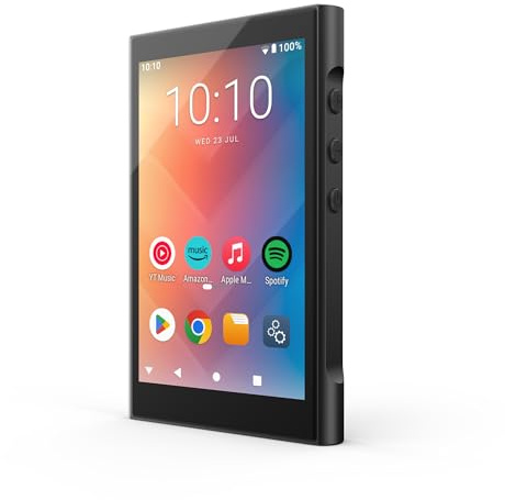 Energy Sistem Stream Go Android Player Reproductor MP4 Bluetooth 5.4 Android 9.0 16GB con MicroSD 128GB Pantalla IPS 4” WiFi Spotify Youtube MP3 Player Portátil