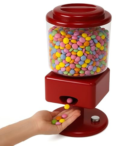 BONAFIDE Automatic Candy Dispenser, Motion Sensor Touchless Operation, Battery Powered, Snacks and Nuts Container
