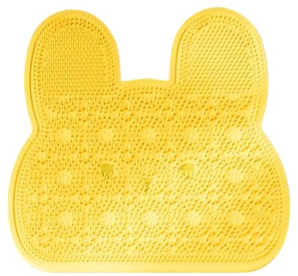 Ratpzou Brosse À Pied Pour Douche - Monté Sur Mur À Ventouse | Tapis Nettoyeur Pour Dos Et Pieds Lapin,Pour Femmes Personnes Âgées Famille Maison Sol Massage