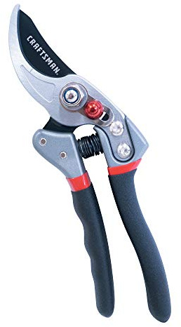 CRAFTSMAN CMXMCBA0700 Bypass Pruning Shears Lightweight Steel, Black